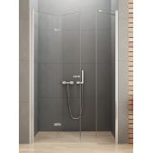 New Trendy New Soleo D0150A/D0094B drzwi prysznicowe 130 cm składane chrom połysk/szkło przezroczyste