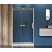 New Trendy Sling Satin Gold D0388A drzwi prysznicowe 100 cm rozsuwane