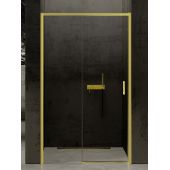 New Trendy Prime Light Gold D0420A drzwi prysznicowe 100 cm rozsuwane