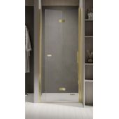 New Trendy New Soleo Light Gold D0467A drzwi prysznicowe 100 cm składane złoty połysk/szkło przezroczyste