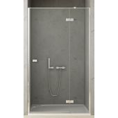 New Trendy Reflexa EXK5060 drzwi prysznicowe 90 cm uchylne chrom połysk/szkło przezroczyste
