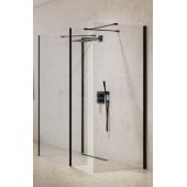 New Trendy New Modus Black EXK5673 ścianka prysznicowa walk-in 80 cm