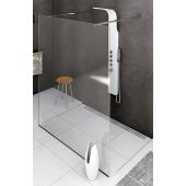 Polysan Modular Shower MS4120 ścianka prysznicowa walk-in 120 cm