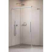 Radaway Idea 8 QL KDJ 105505670101L drzwi prysznicowe 56.7 cm rozsuwane chrom połysk/szkło przezroczyste