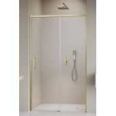 Radaway Idea Brushed Gold DWJ 3870199901L drzwi prysznicowe 150 cm rozsuwane złoty szczotkowany/szkło przezroczyste