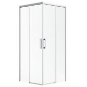 Radaway Idea Brushed Nickel KDD 3870649101L drzwi prysznicowe 120 cm rozsuwane szczotkowany/szkło przezroczyste
