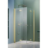 Radaway Nes Brushed Light Gold KDD B 100241009801L drzwi prysznicowe 100 cm składane złoty szczotkowany/szkło przezroczyste