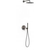 Tres Study Exclusive 26238004GR zestaw prysznicowy podtynkowy grafitowy