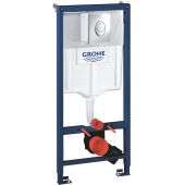 Grohe Rapid SL 38721001 stelaż podtynkowy z przyciskiem spłukującym do miski wc wiszącej