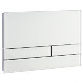 Kronenbach Plantec 2.0 KB1126021904 przycisk spłukujący do wc chrom błyszczący-biały