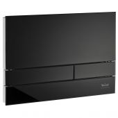 Kronenbach Plantec 2.0 KB1126041904 przycisk spłukujący do wc chrom błyszczący-czarny