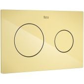 Roca PL A8901890G0 przycisk spłukujący do wc złoty