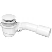 Cersanit Crea S904013 syfon do wanny biały