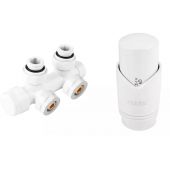 Ferro ZTD30WH zestaw termostatyczny biały