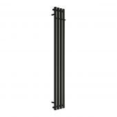 Oltens Stang 55020300 grzejnik łazienkowy dekoracyjny 150x20.5 cm czarny
