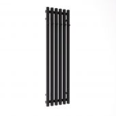 Oltens Stang 55034300 grzejnik łazienkowy dekoracyjny 120x31.5 cm czarny mat