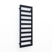 Oltens Benk 55036300 grzejnik łazienkowy drabinkowy 115x40 cm czarny mat