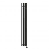 Oltens Stang 55120300 grzejnik elektryczny 150x20.5 cm czarny
