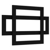 Radox Combi RXCO002T600900 grzejnik łazienkowy dekoracyjny 60x90 cm czarny