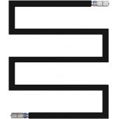 Radox Serpentine RXSR003T590500 grzejnik łazienkowy dekoracyjny 59x50 cm grafit