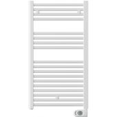 Zehnder Aura PBEZ08040MQ grzejnik elektryczny z grzałką 86x40 cm biały