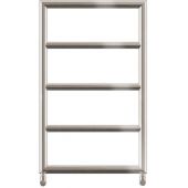 Zehnder Pera PER080050N211 grzejnik łazienkowy drabinkowy 80x50 cm chrom