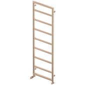 Zehnder Pera PER080050N213 grzejnik łazienkowy drabinkowy 80x50 cm beżowy/brązowy