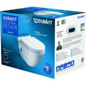 Duravit Starck 3 42000900A1 zestaw miska + deska wolnoopadająca