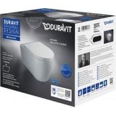 Duravit ME by Starck 45790920A1 zestaw miska + deska wolnoopadająca