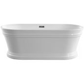 Aqualine Antik E2679 wanna wolnostojąca 160x79 cm owalna biała