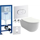 Zestaw Grohe Arena 38858SH0 + Grohe Rapid SL 38539001 + Bocchi V-Tondo 14160010129 + Bocchi V-Tondo A0336001