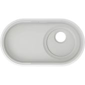Blanco Oovalon 527990 zlewozmywak granitowy 75.6x43 cm biały