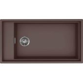 Elleci Dialogo LKD36087 zlewozmywak granitowy 86x46 cm brązowy