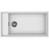 Elleci Dialogo LKD36096 zlewozmywak granitowy 86x46 cm biały