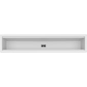 Elleci Dialogo LKDC8696 zlewozmywak granitowy 86x18 cm biały