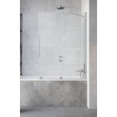 Radaway Furo Brushed Nickel PND II 101095889101R drzwi parawanu 58.8 cm 2-częściowy szczotkowany/szkło przezroczyste