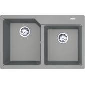Franke Urban 1140687310 zlewozmywak granitowy 78x50 cm szary/grafitowy/onyx