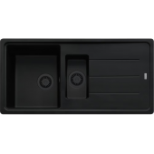 Franke Basis 1140693554 zlewozmywak granitowy 97x50 cm czarny