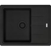 Franke Basis 1140693558 zlewozmywak granitowy 62x50 cm czarny