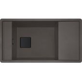 Franke Fresno 1140740847 zlewozmywak granitowy 87.7x49.5 cm szary/grafitowy/onyx