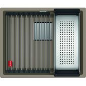 Franke Kanon 1250528613 zlewozmywak granitowy 52x42 cm brązowy