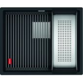 Franke Kanon 1250633002 zlewozmywak granitowy 52x42 cm czarny