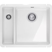 Franke KubusX 1260738298 zlewozmywak ceramiczny 49x40 cm biały
