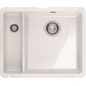 Franke KubusX 1260738298 zlewozmywak ceramiczny 49x40 cm biały