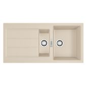 Franke Sirius 2.0 1430671693 zlewozmywak tectonite 100x50 cm beżowy