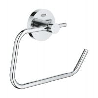 Grohe Essentials 40689001 uchwyt na papier toaletowy starlight chrome