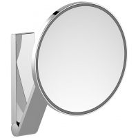 Keuco Cosmetic mirrors 17612059003 lusterko kosmetyczne 21.2x31.8 cm okrągłe z oświetleniem nikiel