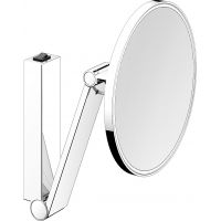 Keuco Cosmetic mirrors 17612059004 lusterko kosmetyczne 21.2x31.8 cm okrągłe z oświetleniem nikiel