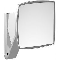 Keuco Cosmetic mirrors 17613059003 lusterko kosmetyczne 20x31 cm prostokątne z oświetleniem nikiel