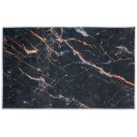 Multi-Decor Kilian 506112 dywanik łazienkowy 80x40 cm prostokątny czarny